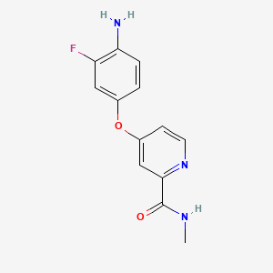 4-(4-amino-3-fluorofenoksi)-N-metilpiridin-2-karboksamid丨CAS 757251-39-1