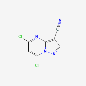 5,7-dikloropirazolo[1,5-a]pirimidin-3-karbonitril丨CAS 845895-95-6