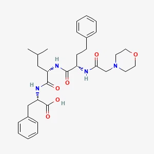 L-Fenilalanin, (alfaS)-alfa-((2-(4-morfolinil)acetil)amino)benzenbutanoil-L-leucil-丨CAS 868540-16-3