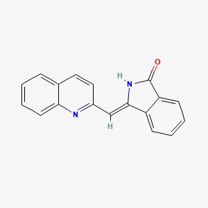 3-(2-kvinolilmetilen)ftalimidin丨CAS 13481-47-5
